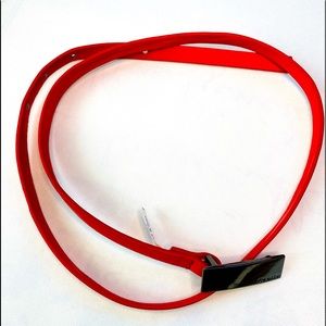 Calvin Klein Red Small Belt.